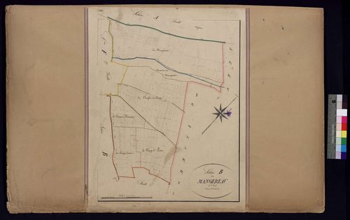 Roye-sur-Matz - Cadastre napoléonien, section B1