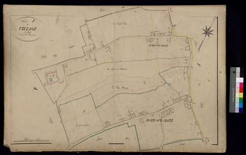 Roye-sur-Matz - Cadastre napoléonien, section F1
