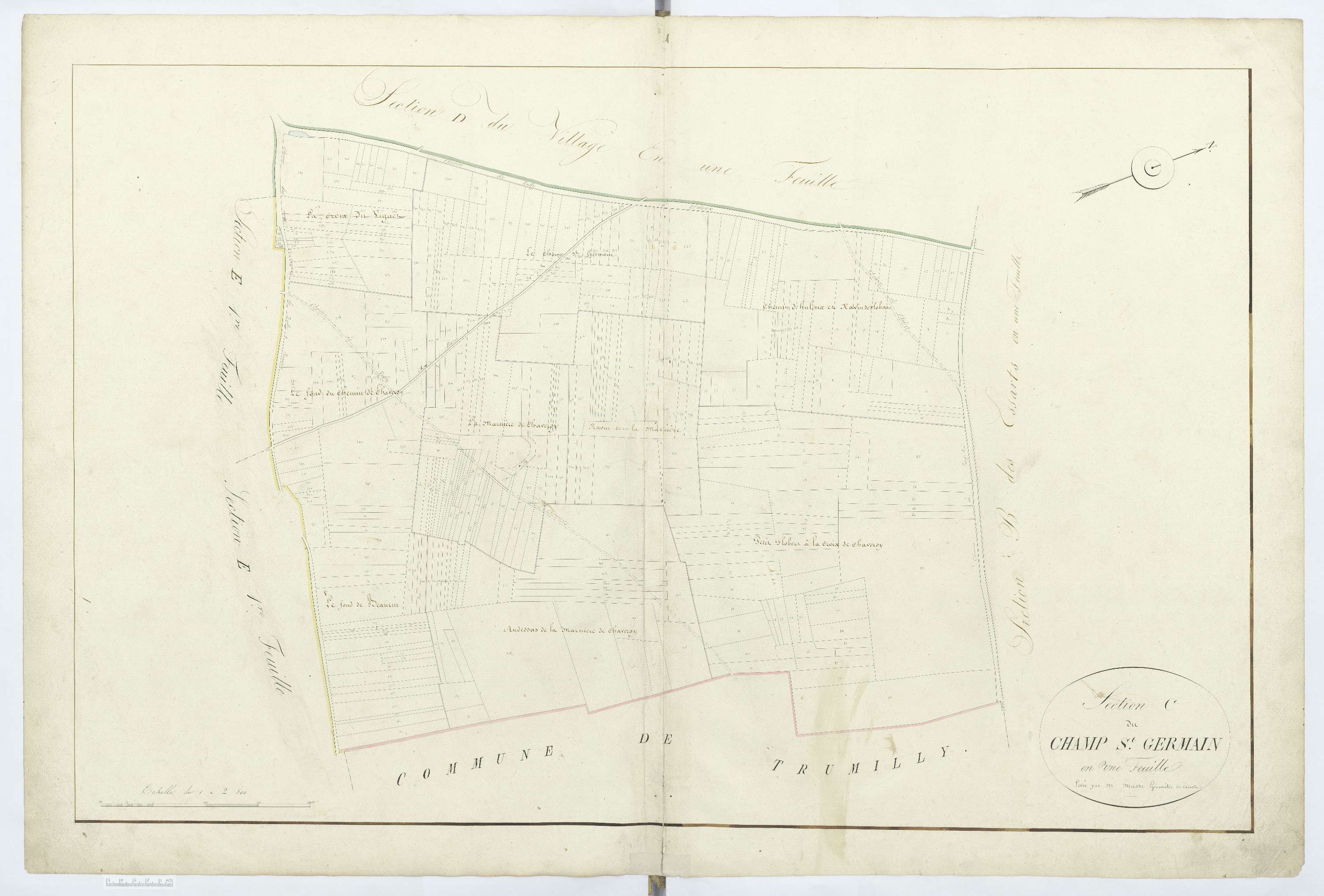 Rully - Cadastre napoléonien, section C