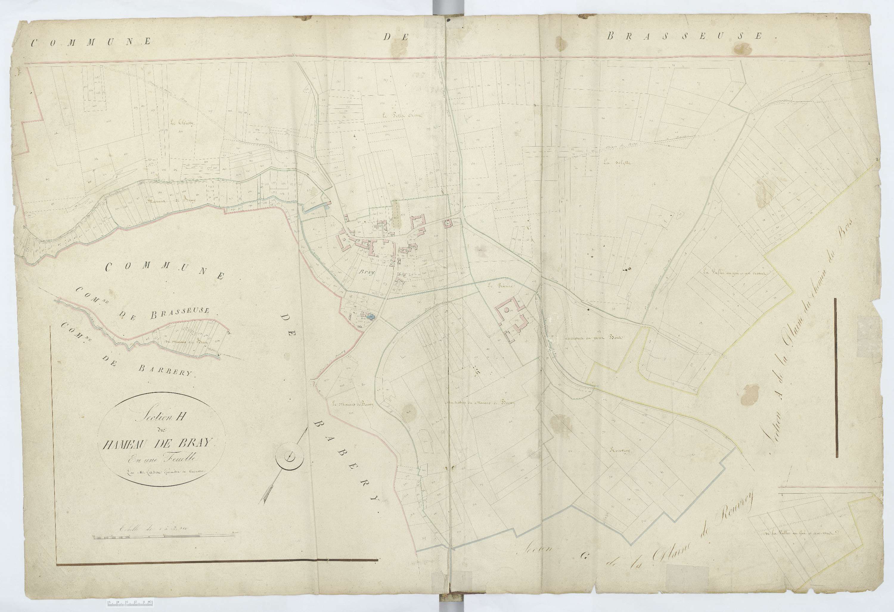 Rully - Cadastre napoléonien, section H