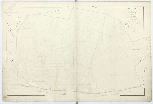 Rully - Cadastre napoléonien, section B