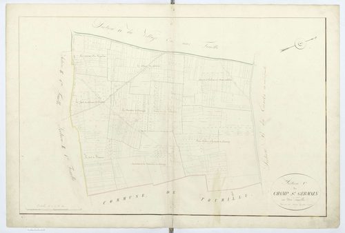 Rully - Cadastre napoléonien, section C
