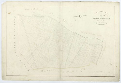 Rully - Cadastre napoléonien, section E2