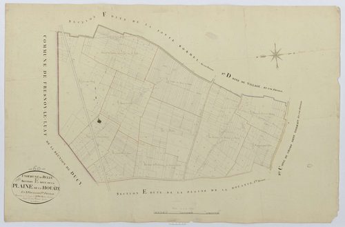 Rully - Cadastre napoléonien, section E2