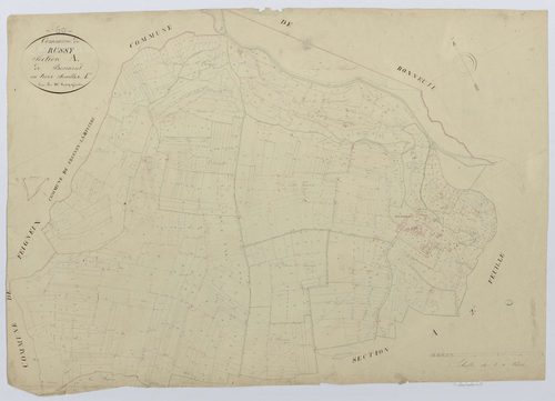 Russy-Bémont - Cadastre napoléonien, section A1