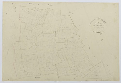 Russy-Bémont - Cadastre napoléonien, section A3