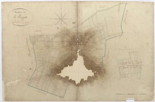 Saint-Aubin-sous-Erquery - Cadastre napoléonien, section C