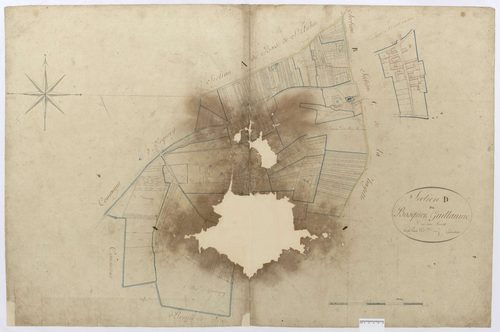 Saint-Aubin-sous-Erquery - Cadastre napoléonien, section D