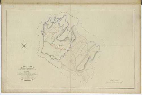 Saint-Félix - Cadastre napoléonien, tableau d'assemblage