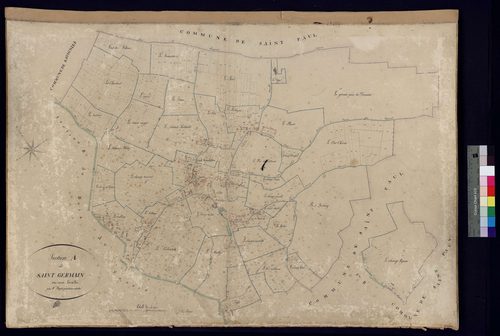 Saint-Germain-la-Poterie - Cadastre napoléonien, section A