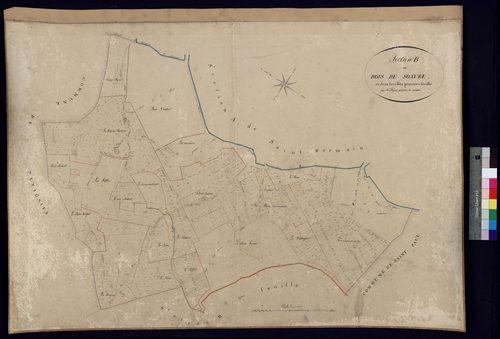 Saint-Germain-la-Poterie - Cadastre napoléonien, section B1