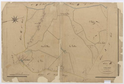 Saint-Germer-de-Fly - Cadastre napoléonien, section B