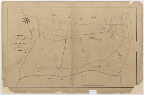 Saint-Germer-de-Fly - Cadastre napoléonien, section D1