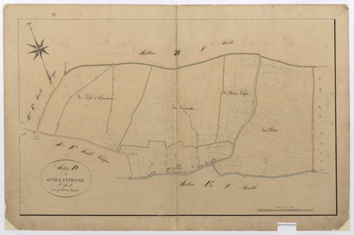 Saint-Germer-de-Fly - Cadastre napoléonien, section D2