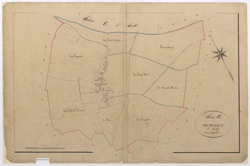 Saint-Germer-de-Fly - Cadastre napoléonien, section E2