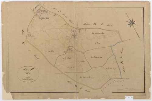 Saint-Germer-de-Fly - Cadastre napoléonien, section F