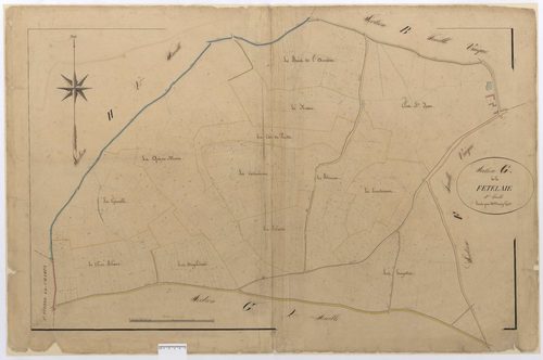 Saint-Germer-de-Fly - Cadastre napoléonien, section G1