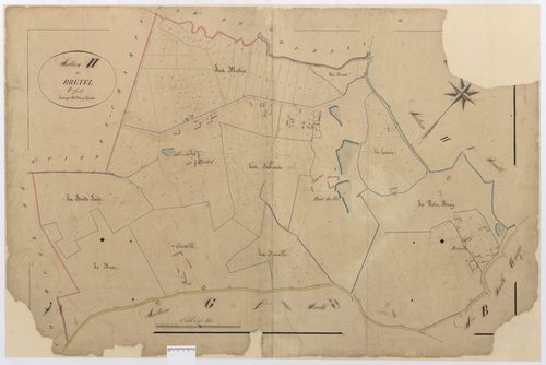 Saint-Germer-de-Fly - Cadastre napoléonien, section H2