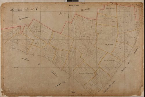 Saint-Leu-d'Esserent - Cadastre napoléonien, section A