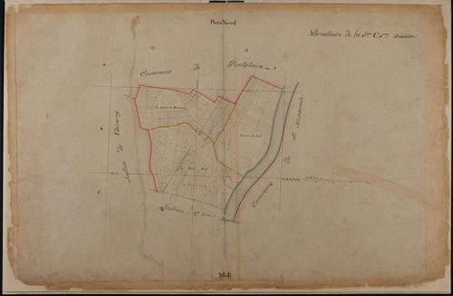 Saint-Leu-d'Esserent - Cadastre napoléonien, section C1