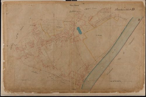 Saint-Leu-d'Esserent - Cadastre napoléonien, section D