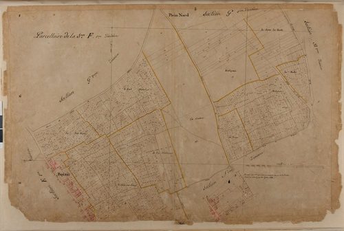 Saint-Leu-d'Esserent - Cadastre napoléonien, section F1