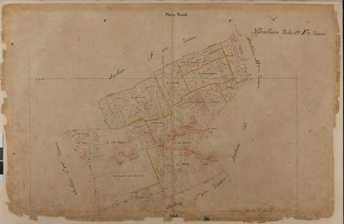 Saint-Leu-d'Esserent - Cadastre napoléonien, section F2