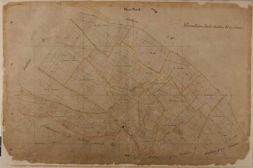 Saint-Leu-d'Esserent - Cadastre napoléonien, section G1