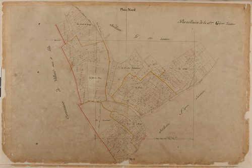 Saint-Leu-d'Esserent - Cadastre napoléonien, section G2