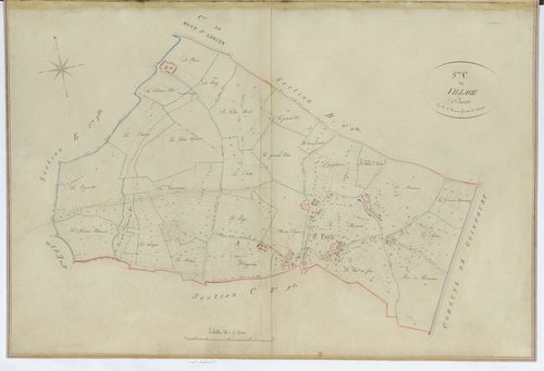 Saint-Paul - Cadastre napoléonien, section C1