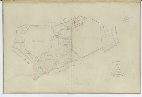 Saint-Paul - Cadastre napoléonien, section C2