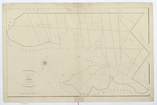 Saint-Sauveur - Cadastre napoléonien, section A1