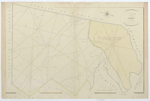 Saint-Sauveur - Cadastre napoléonien, section A2