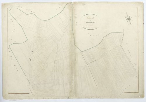 Saint-Sauveur - Cadastre napoléonien, section B1