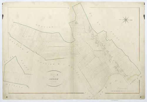 Saint-Sauveur - Cadastre napoléonien, section B2