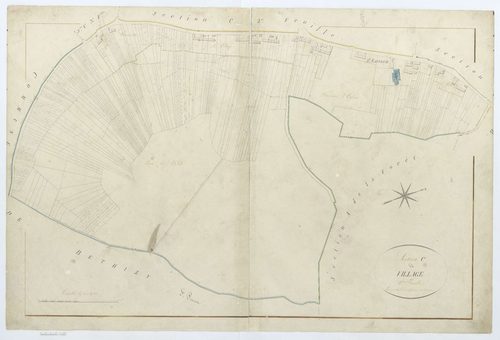 Saint-Sauveur - Cadastre napoléonien, section C1