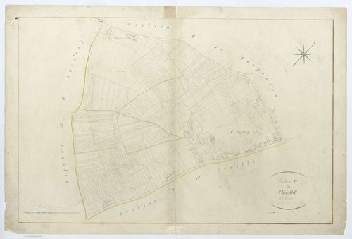Saint-Sauveur - Cadastre napoléonien, section C2