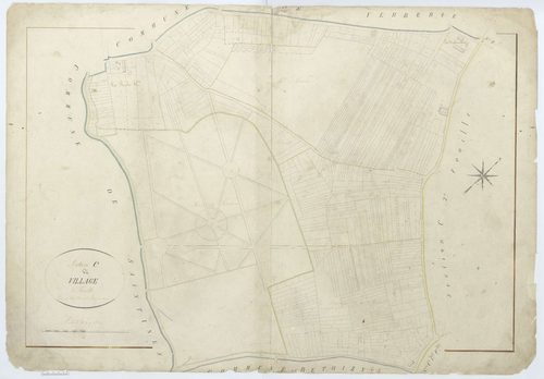 Saint-Sauveur - Cadastre napoléonien, section C3