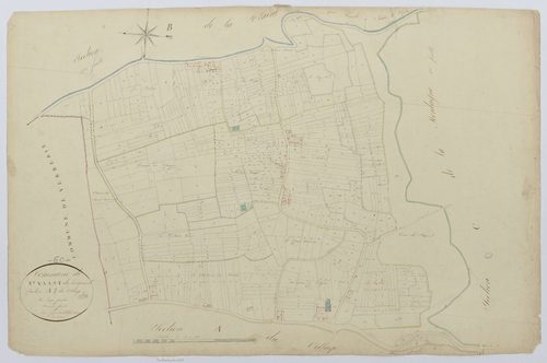 Saint-Vaast-de-Longmont - Cadastre napoléonien, section A1