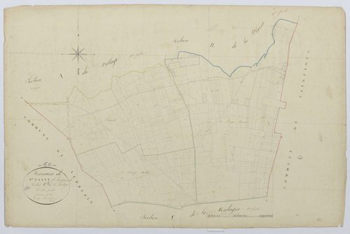 Saint-Vaast-de-Longmont - Cadastre napoléonien, section C1