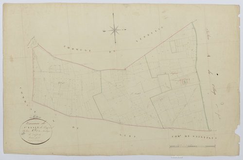 Saint-Vaast-de-Longmont - Cadastre napoléonien, section C2