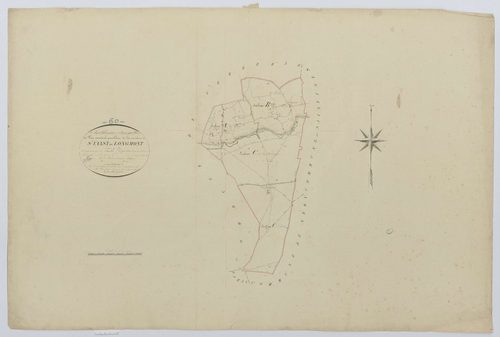 Saint-Vaast-de-Longmont - Cadastre napoléonien, tableau d'assemblage