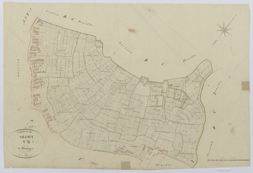 Salency - Cadastre napoléonien, section B3