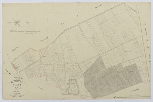 Salency - Cadastre napoléonien, section C2