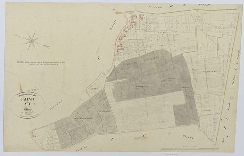 Salency - Cadastre napoléonien, section C3