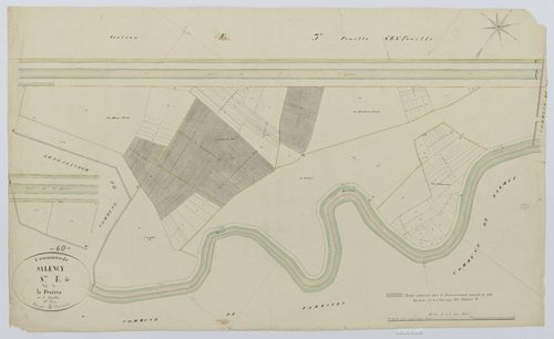 Salency - Cadastre napoléonien, section E4