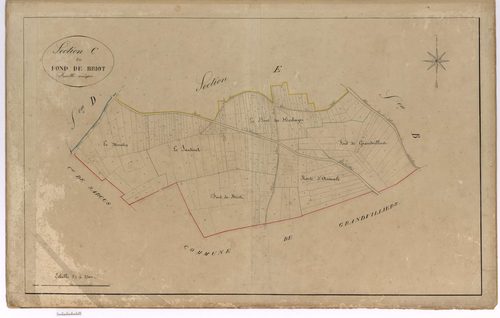 Sarnois - Cadastre napoléonien, section C