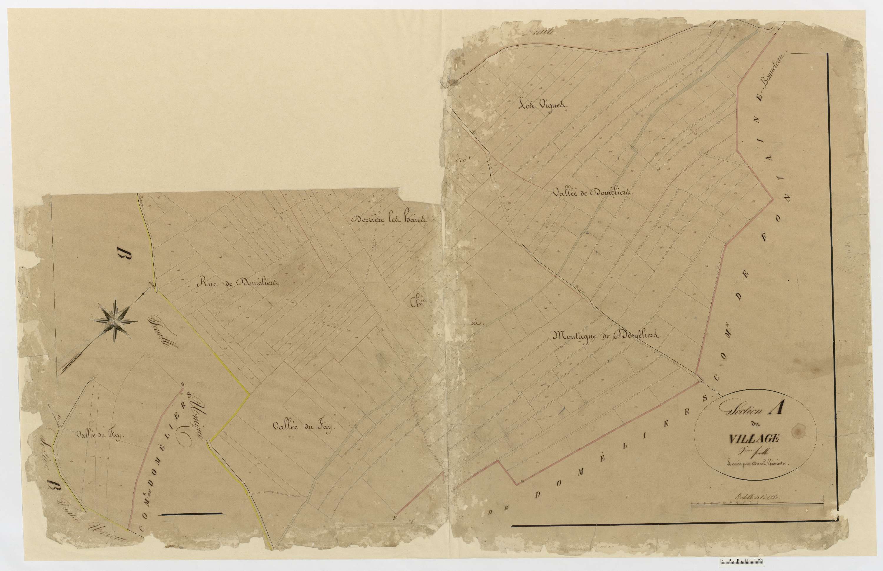Le Saulchoy - Cadastre napoléonien, section A2