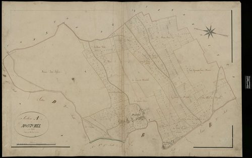 Savignies - Cadastre napoléonien, section A