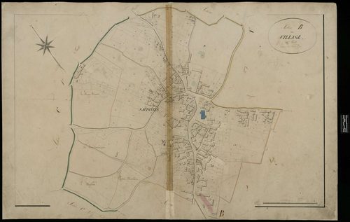 Savignies - Cadastre napoléonien, section B1